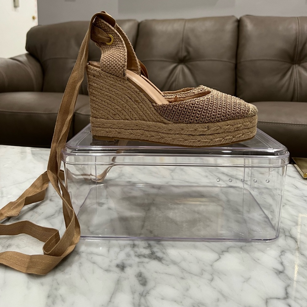 Zara Beige Wedge size 38